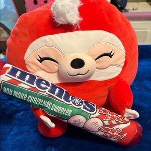 Red Sloth with mentos plush